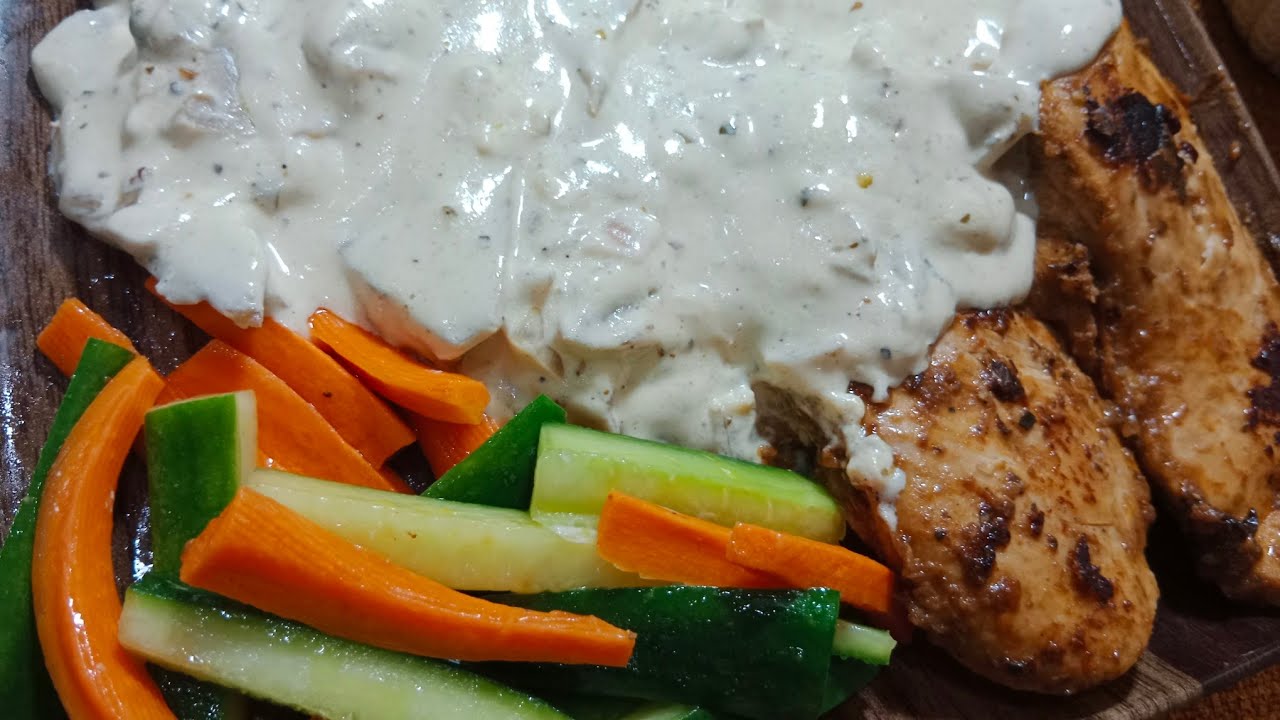 Umer Chicken Juicy Chicken Steak with Creamy Mushroom Sauce | Recipe by Maryam Umer ...