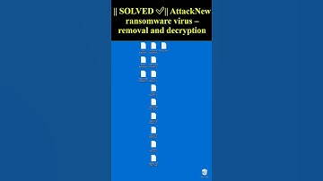 AttackNew ransomware virus #decrypt #shorts #ransomware