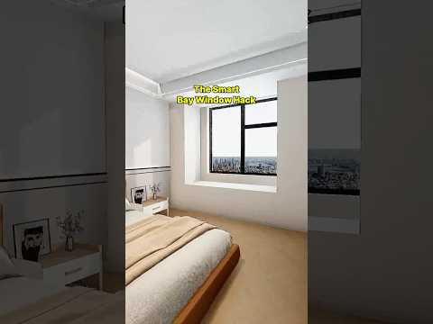 Đừng Bỏ Phí Ô Cửa Sổ Bay (Bay Window)! Mẹo Thiết Kế Cực Xịn