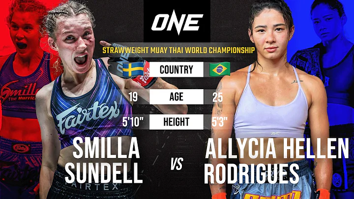 Shocking Women’s Muay Thai Battle 😱 Sundell vs. Rodrigues | Full Fight