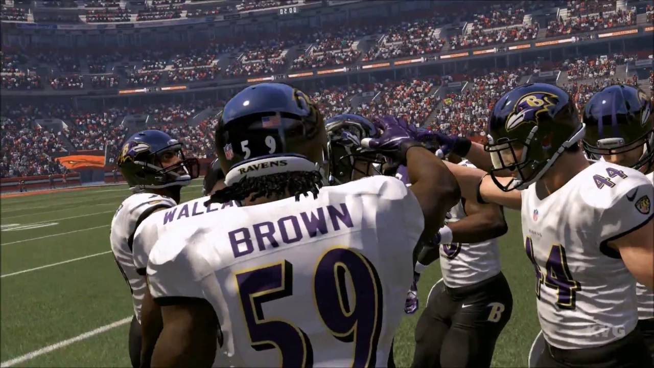 Madden NFL 17 - Baltimore Ravens vs Cleveland Browns | Gameplay (HD) [1080p60FPS]