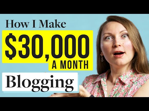 How To Start A Blog And Make Money In 2021  (I Make Over $30,000mo Blogging!)
