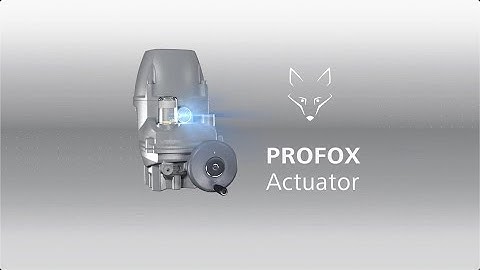 AUMA PROFOX - One Solution for Gate, Butterfly, Ball, Plug and Globe Valves