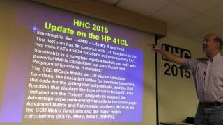 HHC 2015: HP-41CL Update