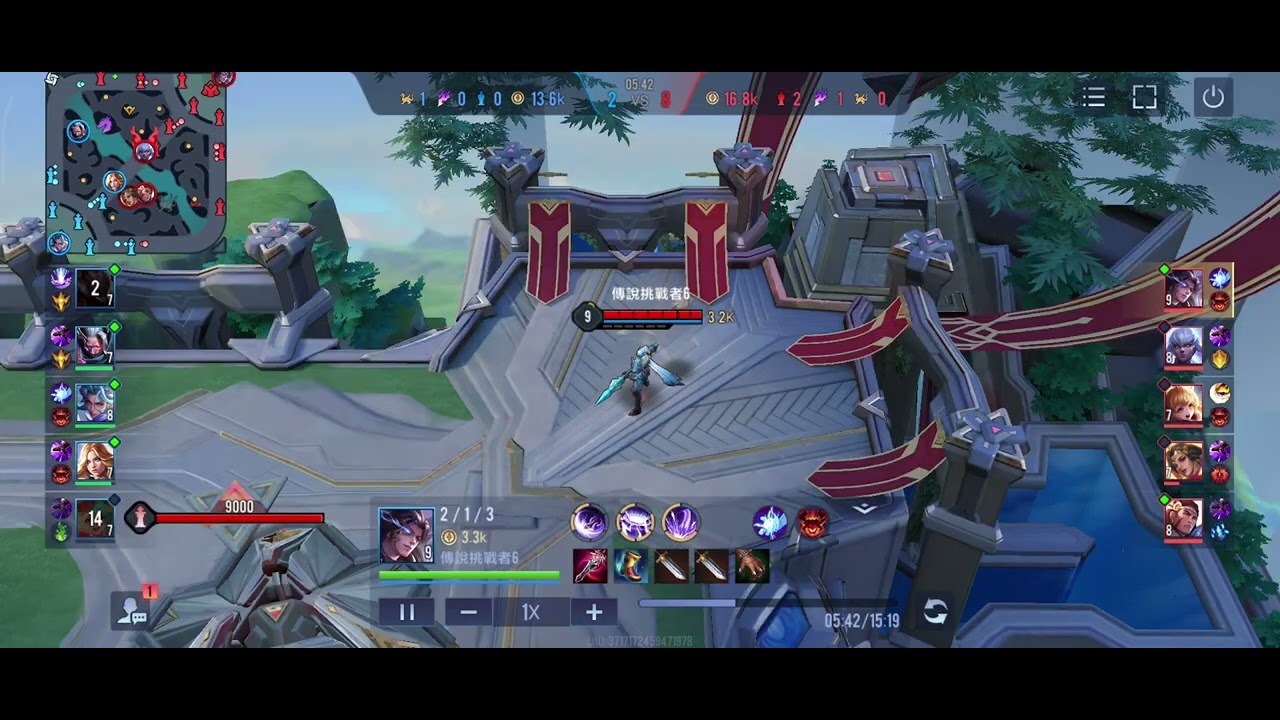 趙雲全服百大前10、實況3