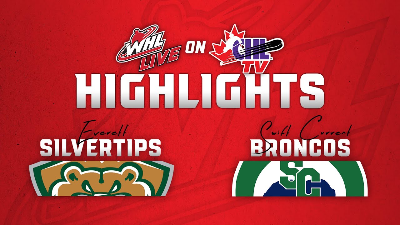Everett Silvertips at Swift Current Broncos 10/12 | WHL Highlights 2024-25