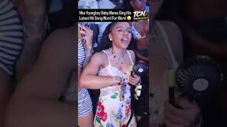 Yaya Mayweather Rapping NBA Youngboy Word For Word In Club Wearing Granny Dress #yaya #nbayoungboy