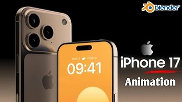 iPhone 17 Pro Max  Realistic 3D Animation in Blender