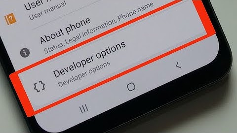 How to Enable Developer Options in Samsung Galaxy A70s A70