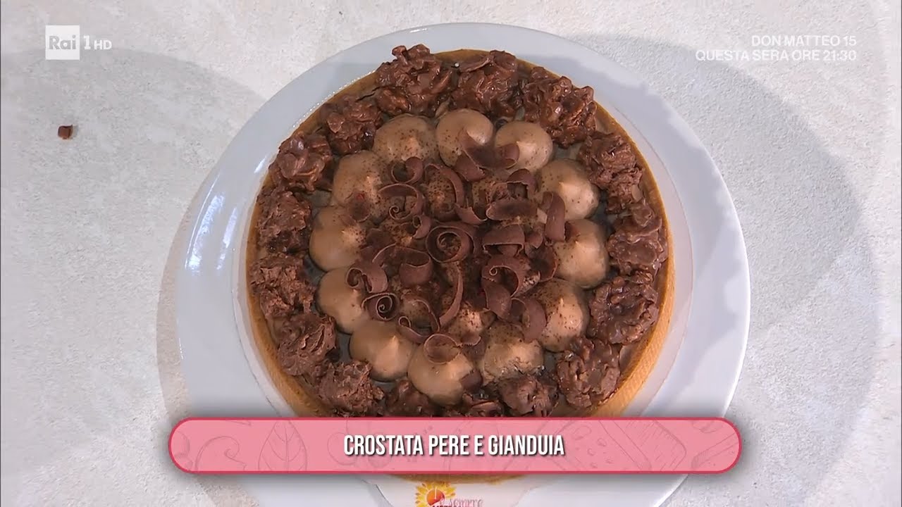 Crostata pere e gianduia - È sempre mezzogiorno 19/02/2026