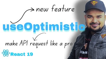 useOptimistic Hook React 19 | Modern way of Making API request #reactjs