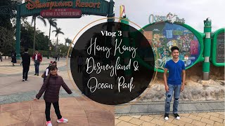 Vlog 3 Hong Kong Disneyland Ocean Park Maffy Vlogs