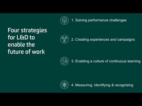 4 strategies for Lu0026D to enable the future of work