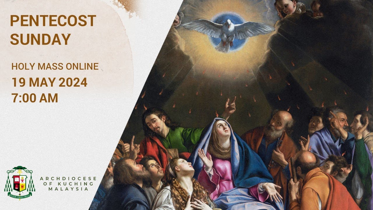 English Mass | Pentecost Sunday | 19 May 2024 - YouTube