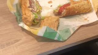 Air Fried  Subway BMT review