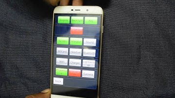 Coolpad note 3 lite accelerometer sensor test