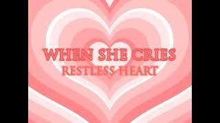 Download lagu WHEN SHE CRIES - Restless Heart [HQ Audio]