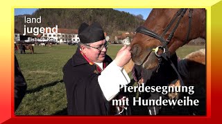 Pferdesegnung Mit Hundeweihe