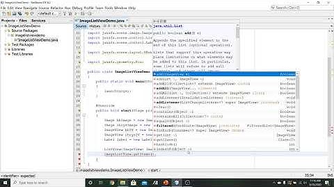 ListView of ImageView Controls