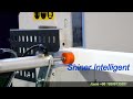 PVC double head cutting machine #cuttingmachine #windowmachinery #pvccuttingmachine #cuttingsaw