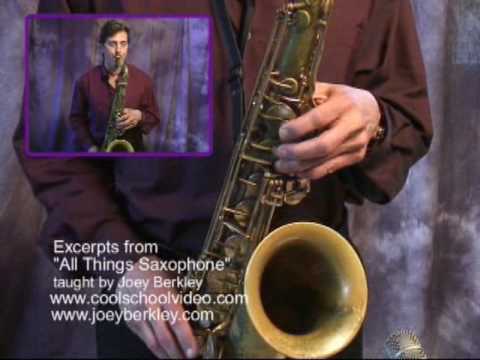 "All Things Saxophone" with Joey Berkley