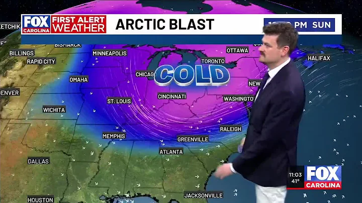 FIRST ALERT: Arctic cold front brings dramatic temperature swing this weekend