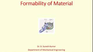 32. What is meant by Formability in metal forming