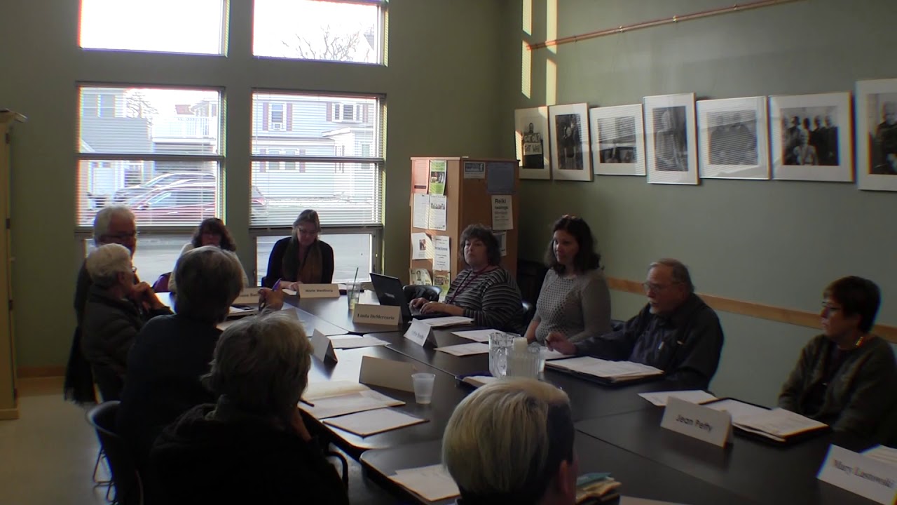 Council on Aging 1/10/19 YouTube