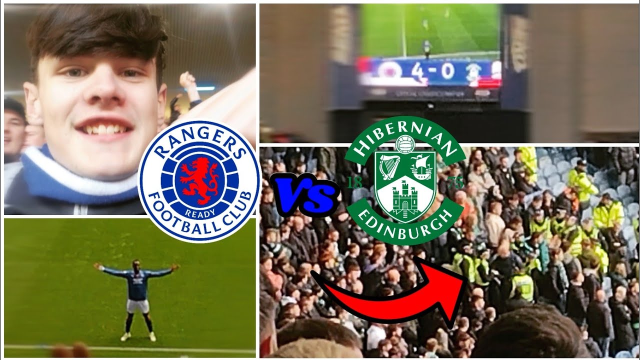 CLEMENT FIRST GAME, FANS KICKED OUT + SIMA BRACE | Rangers vs Hibernian ...