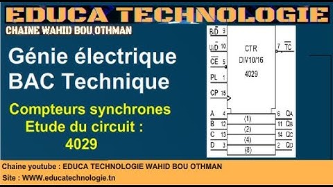 Les compteurs synchrones : Etude du circuit intégré 4029.