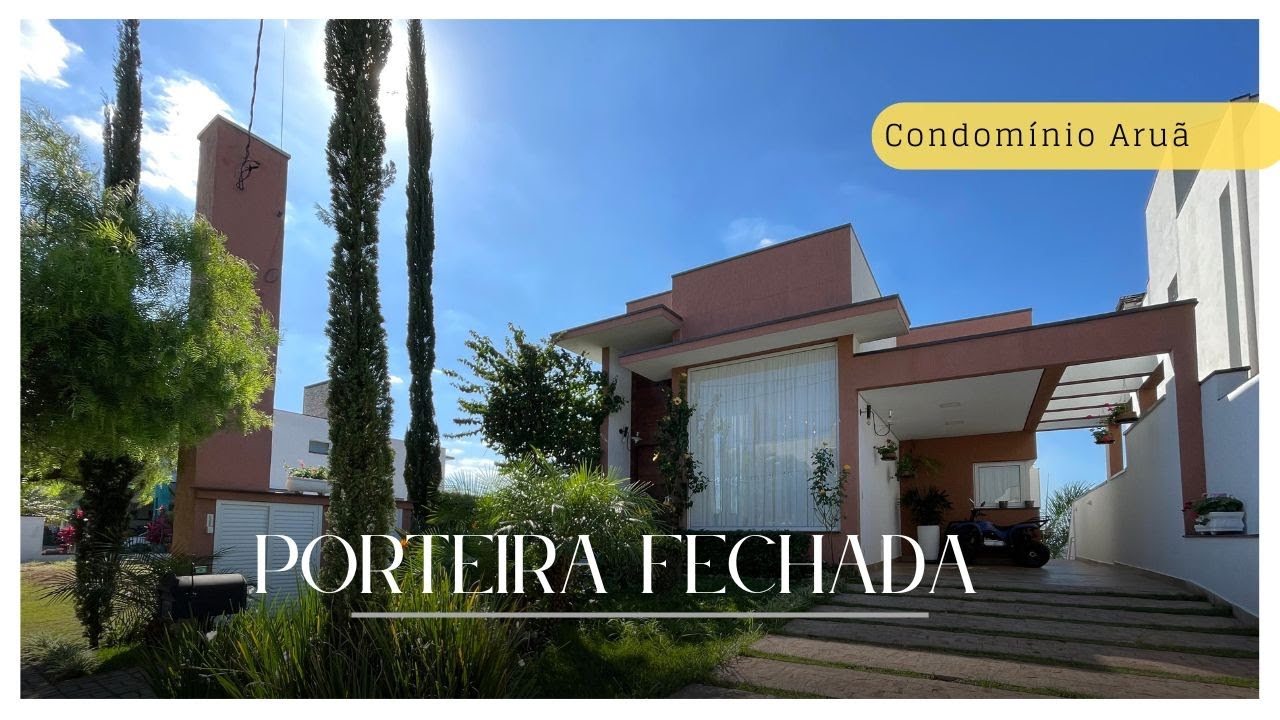 CASA PORTEIRA FECHADA CONDOMÍNIO ARUÃ - Mogi das Cruzes SP