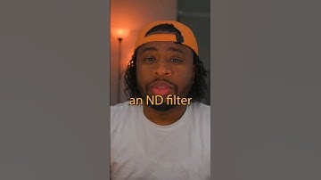 You need an ND filter for photo or video!!! #ndfilter #videography #photography #treyleelee