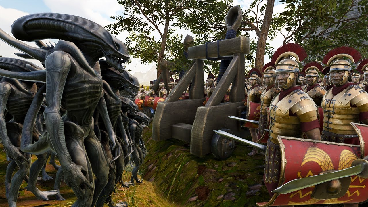 300,000 Aliens vs Roman Legion [1,400,000] | Ultimate Epic Battle ...