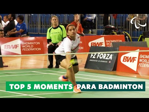 The Best of Para Badminton | Top 5 Moments: Badminton | Paralympic Games