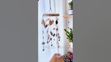 agical Sounds from the Sea 🌊🎶 | Easy Shell Craft"| DIY Shell Wind Chime 🌊🔔" #shorts #diy #shortsfeed