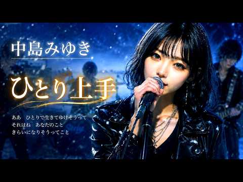 中島みゆき/ひとり上手 令和のバンドでカバーしてみた！ AsYu ai cover songs japanese 🎤AI Vocal/Mio