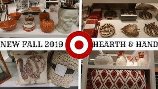 "NEW' TARGET HEARTH AND HAND FALL 2019 HOME DECOR / COME WITH  ME!!!