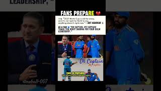 Rohit Sharma Removed as ODI Captain | Ajit Agarkar’s Big Statement | #shortsfeed
