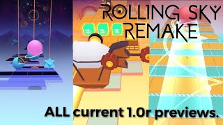Rolling Sky Remake 1.0R | ALL current 1.0R previews (OLD!)