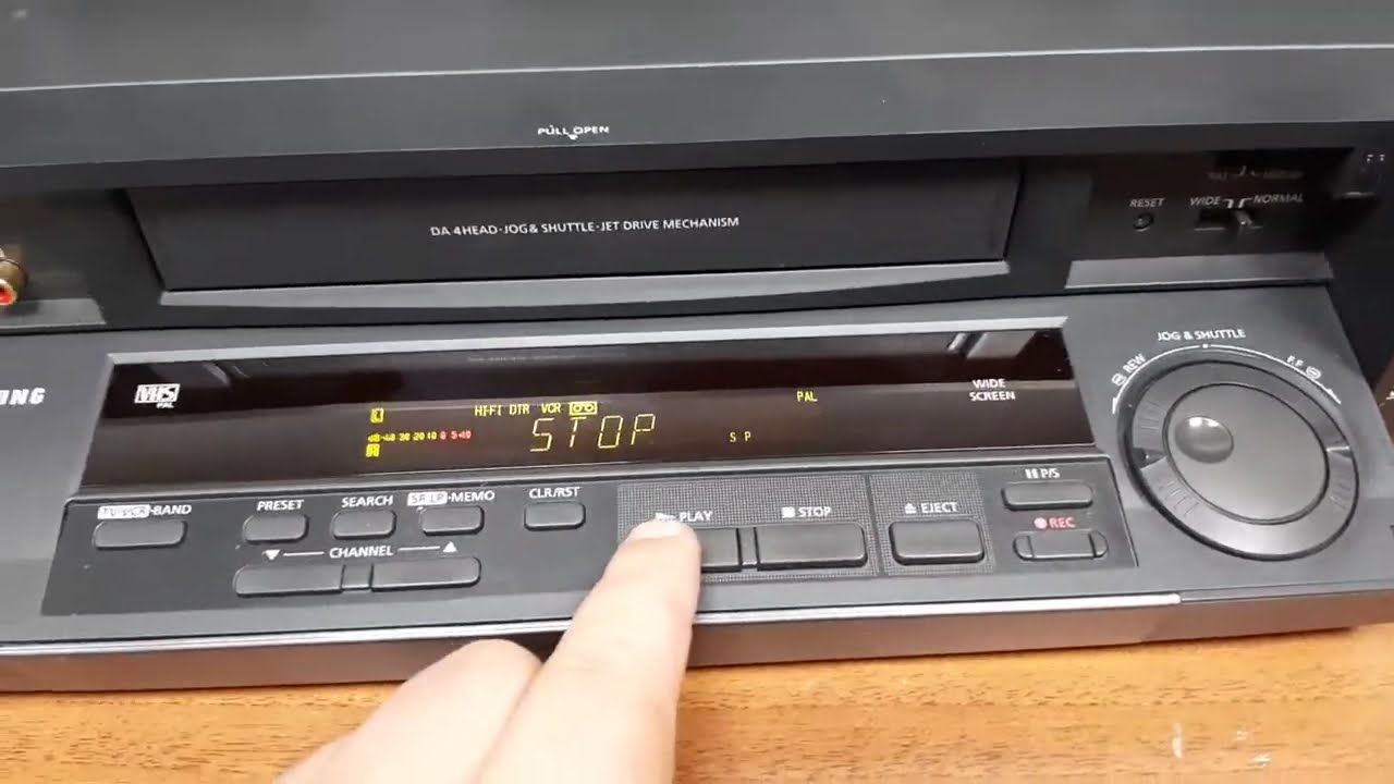 Samsung SVR-160D Hi-Fi Stereo - видак аудиомонстр.