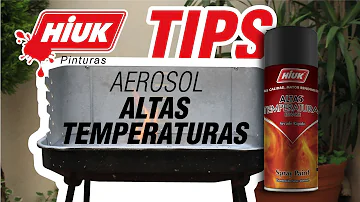 ¿Qué pintura sirve para el calor?