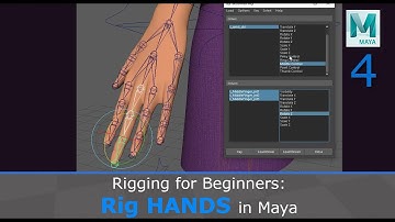 Rigging for Beginners: Rig Hands in Maya