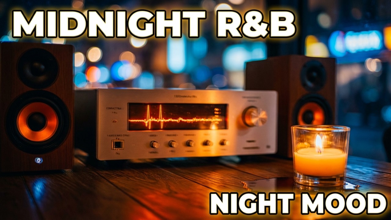 Relaxing R&B Focus Beats 🌙 Quiet Midnight City Drive for Deep Work, Study Flow & Creativity 🚗🎧