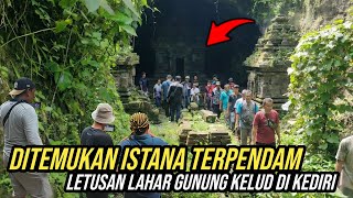 A Buried Palace Found In The Lava Of Mount Keluds Eruption Inside A Cave In Kediri East Java