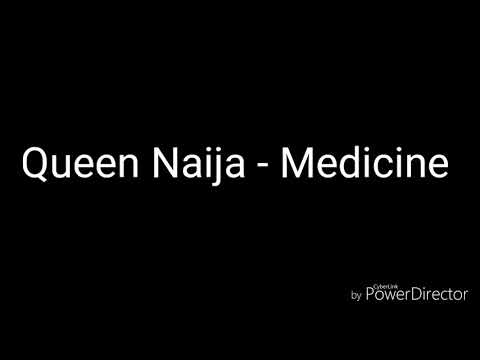 queen-naija---medicine-lyrics-on-screen