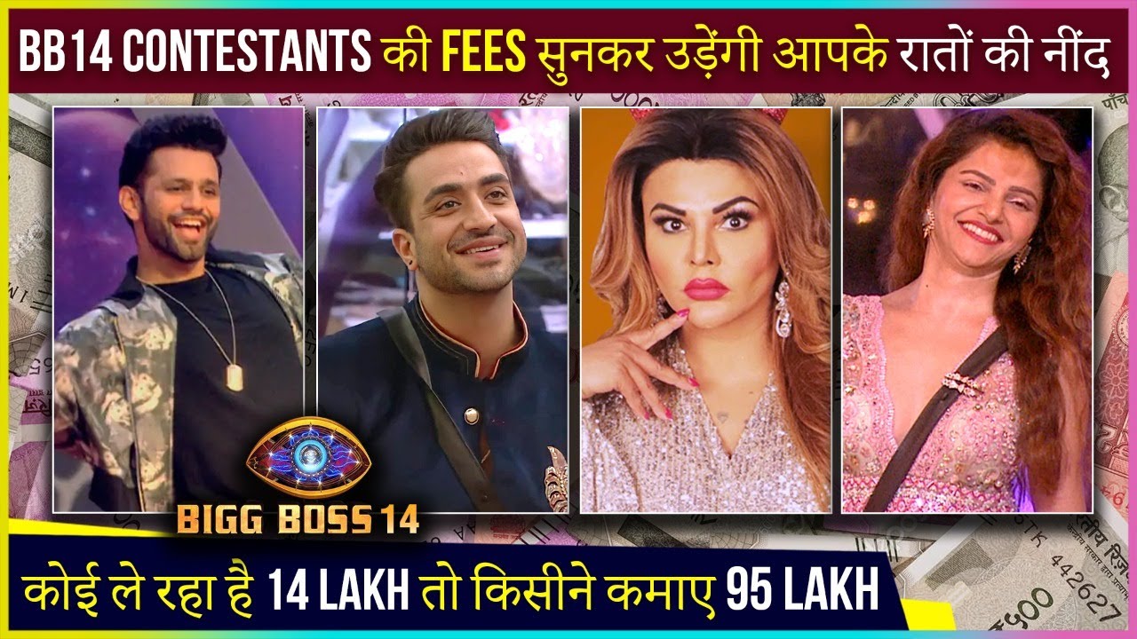 Bigg Boss 14 Contestants Salary | Rubina, Aly, Rakhi, Rahul & More