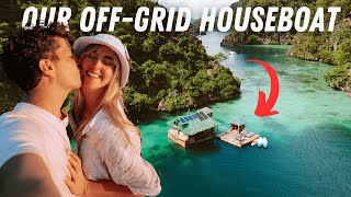 Living on a Houseboat in the Philippines (Our families hidden off-grid home)