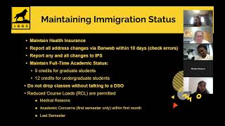 Spring 2026 New International Student Orientation