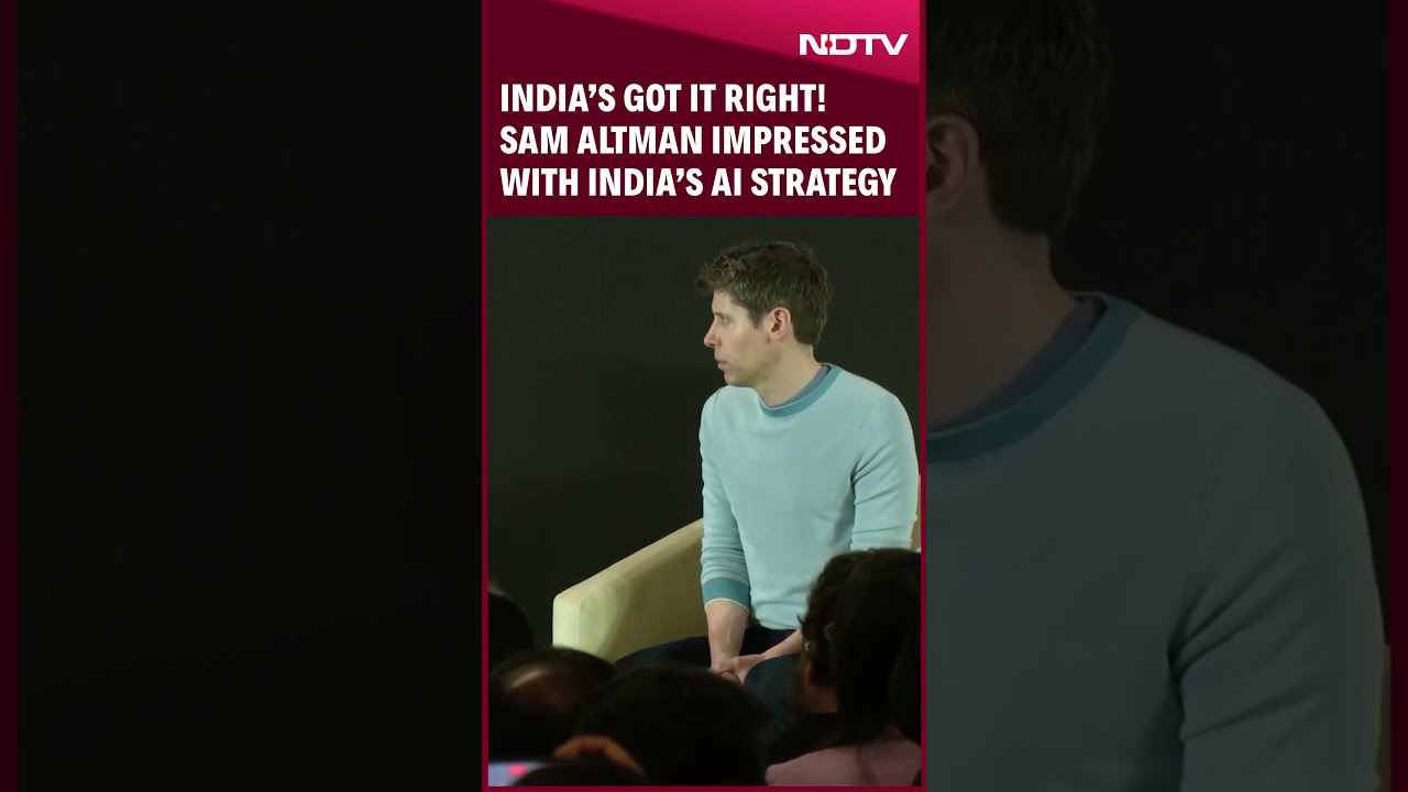 Sam Altman India AI Whatever Is Doing It S Working Says OpenAI CEO On Strategy