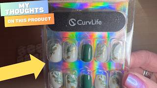 No Salon Needed! CurvLife Soft Gel Oval Press-On Nails 💅 Easy DIY Manicure